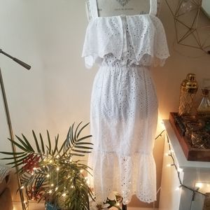 Seven Jeans white cocktail dress